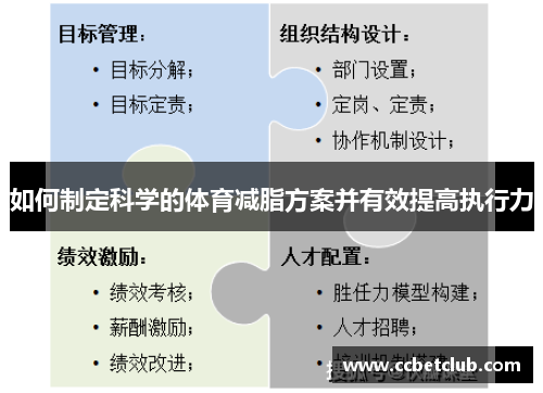 如何制定科学的体育减脂方案并有效提高执行力